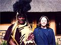 2002 - Texas Girls' Choir Long Tour, Johannesburg, South Africa - Tribal Chief & Stephanie